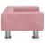 Canapea pentru copii, roz, 50x40x26,5 cm, catifea GartenMobel Dekor