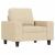Set de canapele, 3 piese, crem, material GartenMobel Dekor