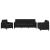 Set de canapele cu perne, 3 piese, negru, catifea GartenMobel Dekor