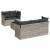 Set canapele de grădină cu perne, 6 piese gri deschis poliratan GartenMobel Dekor