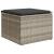 Set canapele de grădină cu perne, 6 piese gri deschis poliratan GartenMobel Dekor