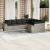 Set canapele de grădină cu perne, 9 piese gri deschis poliratan GartenMobel Dekor