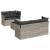 Set canapele de grădină cu perne, 6 piese gri deschis poliratan GartenMobel Dekor