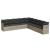 Set canapele de grădină cu perne, 9 piese gri deschis poliratan GartenMobel Dekor