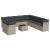 Set canapele de grădină cu perne, 12piese gri deschis poliratan GartenMobel Dekor