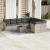 Set canapele de grădină cu perne 10 piese gri deschis poliratan GartenMobel Dekor