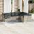 Set canapele de grădină cu perne 10 piese gri deschis poliratan GartenMobel Dekor