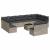 Set canapele de grădină cu perne, 13piese gri deschis poliratan GartenMobel Dekor