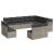 Set canapele de grădină cu perne, 12piese gri deschis poliratan GartenMobel Dekor