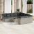 Set canapele de grădină cu perne, 13piese gri deschis poliratan GartenMobel Dekor