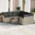 Set canapele de grădină cu perne, 9 piese gri deschis poliratan GartenMobel Dekor
