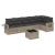 Set canapele de grădină cu perne, 7piese gri deschis poliratan GartenMobel Dekor