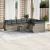 Set canapele de grădină cu perne 10 piese gri deschis poliratan GartenMobel Dekor