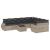 Set canapele de grădină cu perne 10 piese gri deschis poliratan GartenMobel Dekor