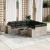 Set canapele de grădină cu perne, 9 piese gri deschis poliratan GartenMobel Dekor