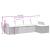 Set canapele de grădină cu perne, 5 piese gri deschis poliratan GartenMobel Dekor