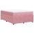 Pat box spring cu saltea, roz, 140x200 cm, catifea GartenMobel Dekor