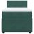 Pat box spring cu saltea, verde închis, 90x200 cm, catifea GartenMobel Dekor
