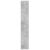 Dulap înalt cu LED gri beton 69x32,5x200 cm lemn prelucrat GartenMobel Dekor