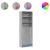 Dulap înalt cu LED gri sonoma 69x32,5x200 cm lemn prelucrat GartenMobel Dekor