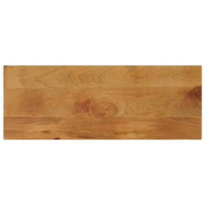 Blat masă 80x20x3,8 cm lemn masiv dreptunghiular de mango GartenMobel Dekor