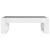 Măsuță de cafea cu LED infinity, alb, 90x53x30 cm GartenMobel Dekor
