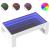 Măsuță de cafea cu LED infinity, alb, 90x53x30 cm GartenMobel Dekor