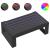 Măsuță de cafea cu LED infinity, negru, 90x53x30 cm GartenMobel Dekor