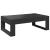 Măsuță de cafea cu LED infinity, negru, 90x53x30 cm GartenMobel Dekor