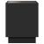 Măsuță de cafea cu LED infinity, negru, 50x50x50 cm GartenMobel Dekor