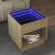 Măsuță de cafea cu LED infinity, stejar sonoma, 50x50x50 cm GartenMobel Dekor