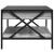 Măsuță de cafea cu LED infinity, gri sonoma, 70x50x38 cm GartenMobel Dekor