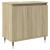 Dulap de baie, stejar sonoma, 58x33x60 cm, lemn prelucrat GartenMobel Dekor