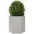 Jardinieră de grădină 46x40x45 cm oțel inoxidabil hexagonal GartenMobel Dekor
