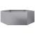 Jardinieră de grădină 138x120x45 cm oțel galvanizat hexagonal GartenMobel Dekor