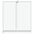 Dulap cu LED, alb, 77x34x85 cm, lemn prelucrat GartenMobel Dekor