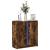 Dulap cu LED, stejar fumuriu, 77x34x85 cm, lemn prelucrat GartenMobel Dekor