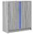 Dulap cu LED, gri sonoma, 77x34x85 cm, lemn prelucrat GartenMobel Dekor