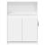 Dulap cu LED, alb, 72x34x100 cm, lemn prelucrat GartenMobel Dekor