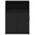 Dulap cu LED, negru, 72x34x100 cm, lemn prelucrat GartenMobel Dekor