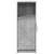 Dulap cu LED, gri beton, 38x34x100 cm, lemn prelucrat GartenMobel Dekor