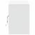 Dulap TV cu LED, alb, 100x34x50 cm, lemn prelucrat GartenMobel Dekor