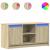 Dulap TV cu LED, stejar sonoma, 100x34x50 cm, lemn prelucrat GartenMobel Dekor