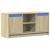 Dulap TV cu LED, stejar sonoma, 100x34x50 cm, lemn prelucrat GartenMobel Dekor