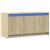 Dulap TV cu LED, stejar sonoma, 100x34x50 cm, lemn prelucrat GartenMobel Dekor