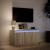 Dulap TV cu LED, stejar sonoma, 100x34x50 cm, lemn prelucrat GartenMobel Dekor