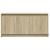 Dulap TV cu LED, stejar sonoma, 100x34x50 cm, lemn prelucrat GartenMobel Dekor