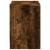 Dulap TV cu LED, stejar fumuriu, 100x34x50 cm, lemn prelucrat GartenMobel Dekor