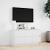 Dulap TV cu LED, alb, 100x34x50 cm, lemn prelucrat GartenMobel Dekor