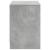 Dulap TV cu LED, gri beton, 100x34x50 cm, lemn prelucrat GartenMobel Dekor